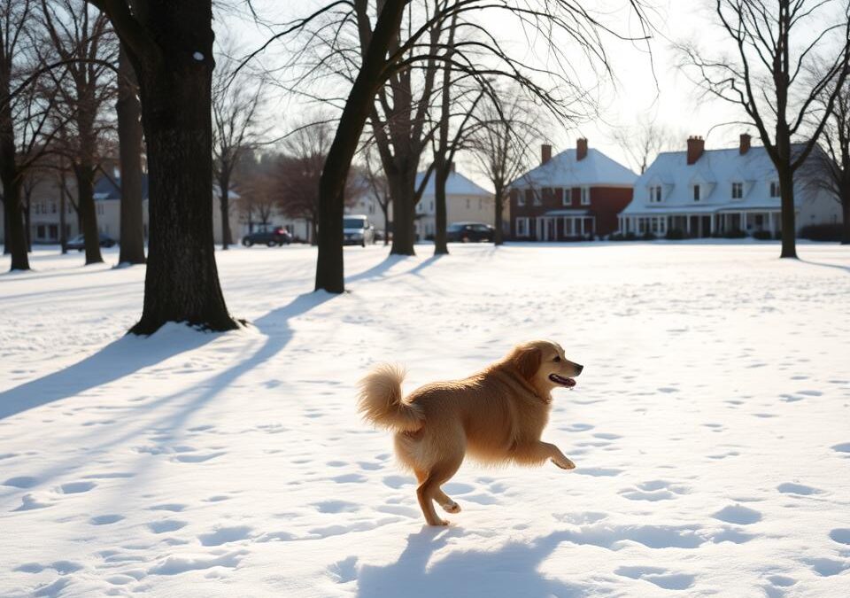 Blagi oblici tjelovježbe za pse zimi