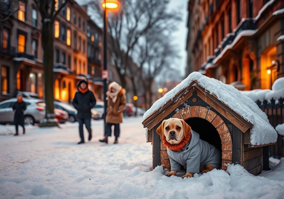 Zimska zaštita za gradske pse