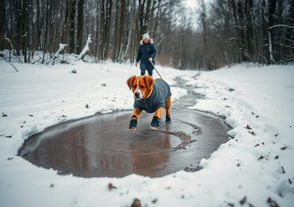 Trikovi protiv blata za zimske šetnje s psom