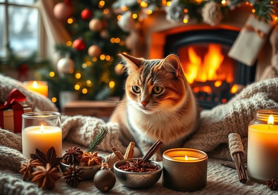 Mačke i božićni mirisi – što izbjegavati?