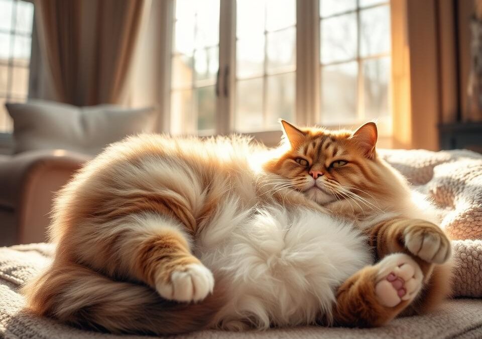 Zašto mačka dobiva na težini zimi?