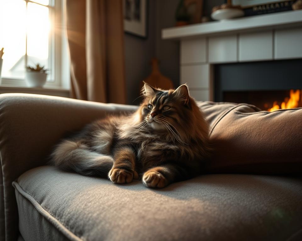 Dnevna aktivnost mačke zimi – što je normalno?