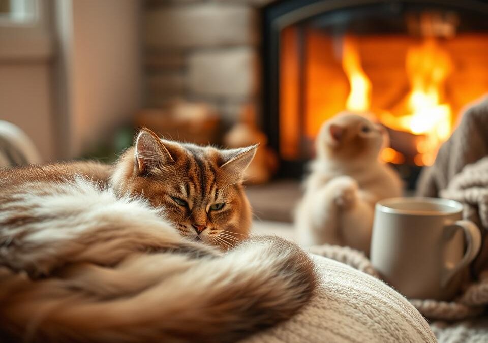 Zimska rutina mačke – svakodnevne navike u hladnim mjesecima