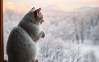 Zimske mačje fotografije – savjeti za snimanje