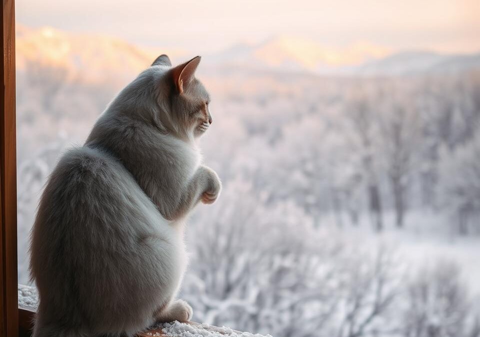 Zimske mačje fotografije – savjeti za snimanje