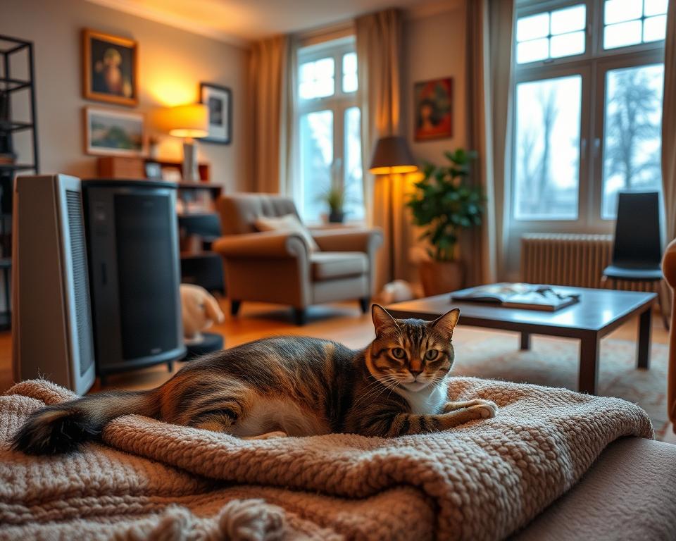 Grijanje-stana-s-mackom-zimi Grijanje stana s mačkom zimi