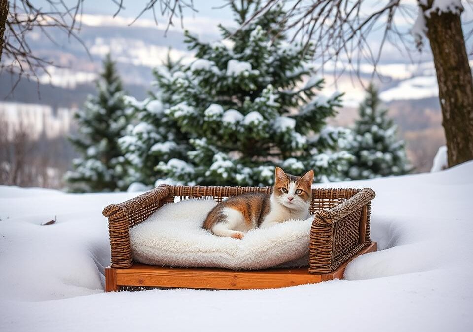 Kako napraviti zimsko sklonište za svoju mačku?