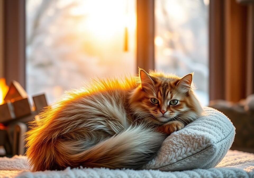 Jačanje imuniteta mačke tijekom zime