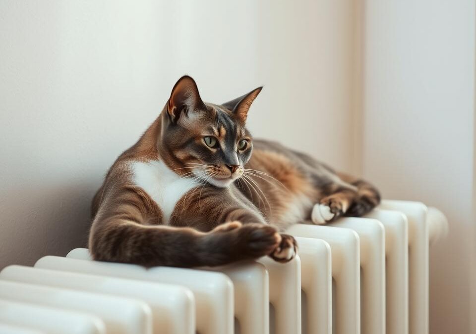 Mačka na radijatoru – prirodno ili zabrinjavajuće?