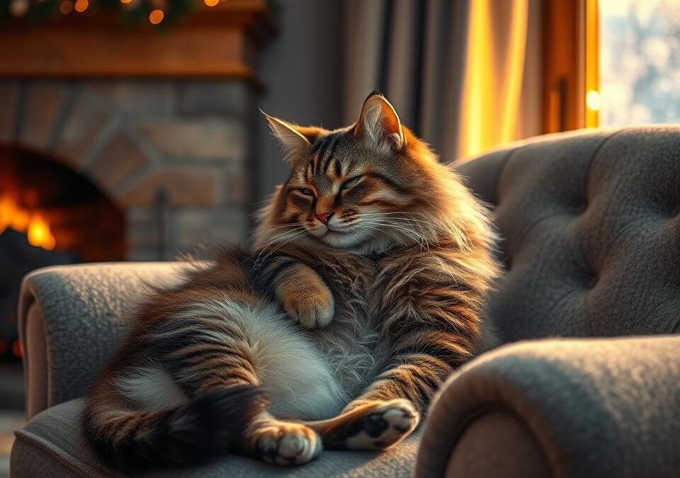 Zimsko linjanje mačaka – je li normalno?