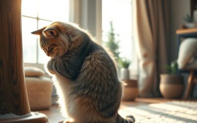 Zašto se mačka češka više zimi?