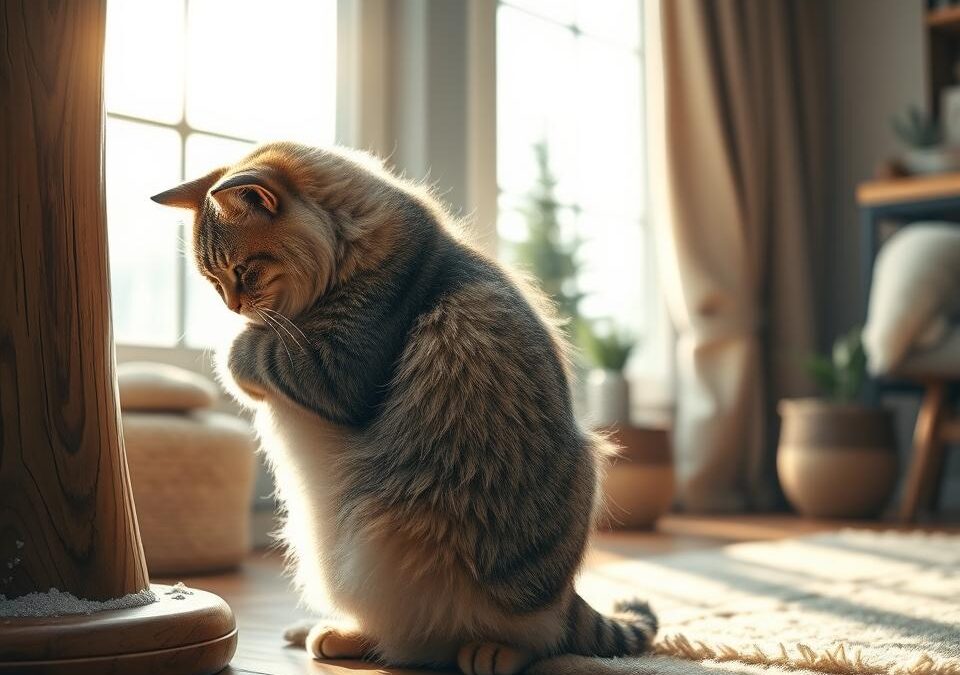 Zašto se mačka češka više zimi?