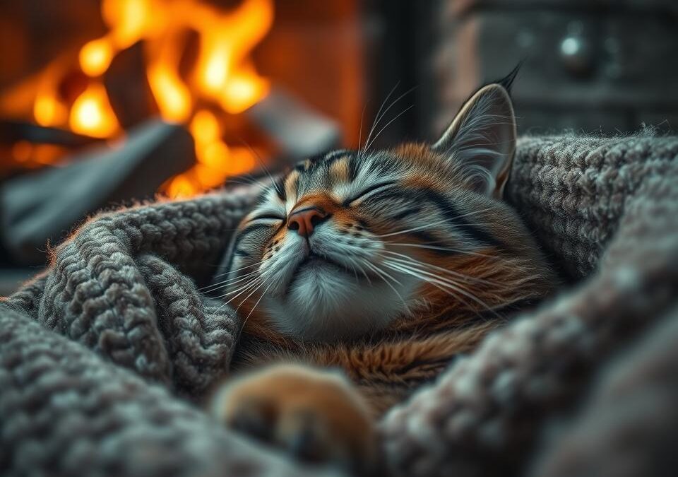 Zašto tvoja mačka više prede zimi?