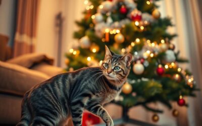Mačji blog 17 Mačka i božićno drvce – sigurnosni savjeti