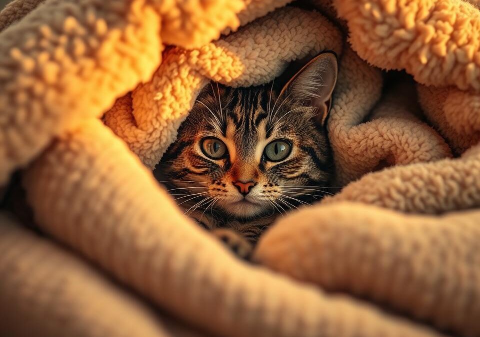 Zašto se tvoja mačka skriva ispod deke?