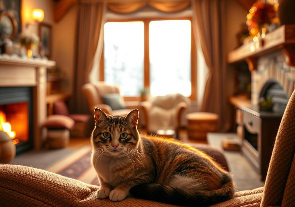 Miris doma s mačkom zimi – na što pripaziti?