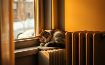 Mačka i opasnosti od radijatora