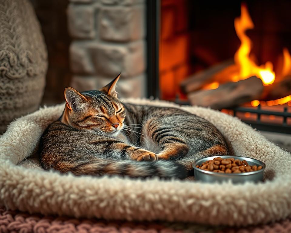 Zimske promjene u prehrani mačaka