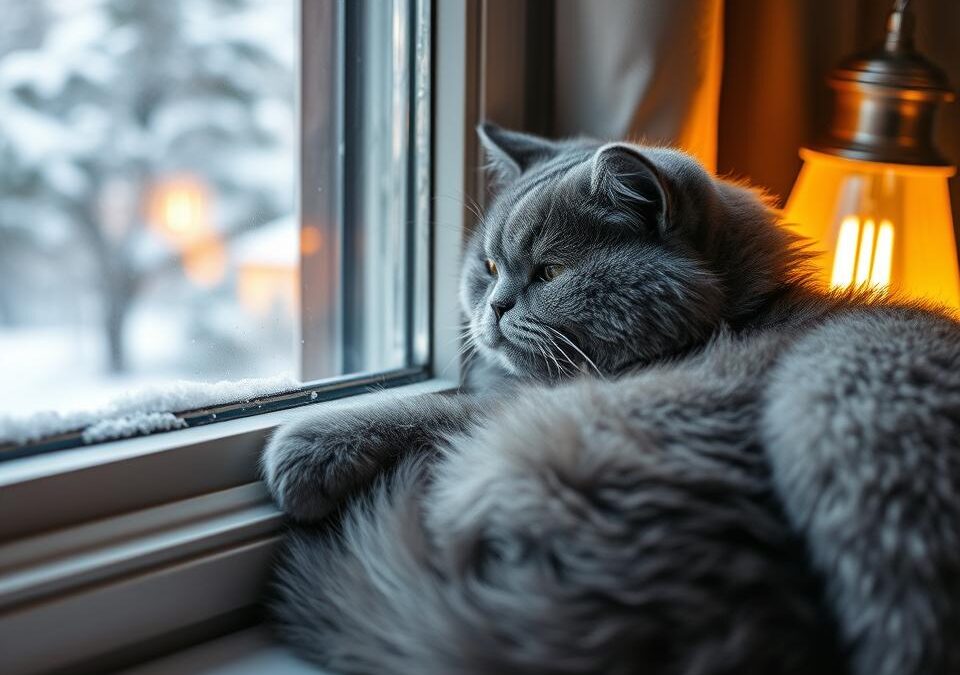 Kako se mijenja apetit mačke zimi?