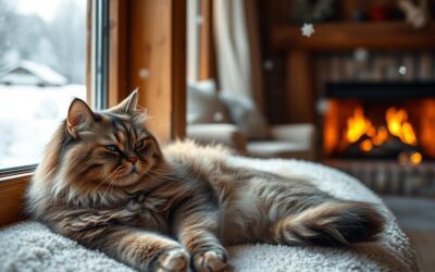 Mačji blog 23 Mačke i zimsko raspoloženje – utječe li na njih?