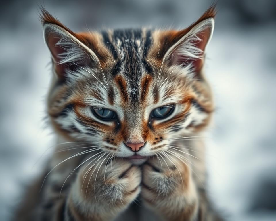 Simptomi smrzavanja kod mačke zimi