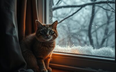 Tvoja se mačka boji vjetra ili oluje? Evo kako joj pomoći