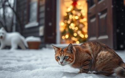 Mačka i blagdanski gosti – kako smanjiti stres