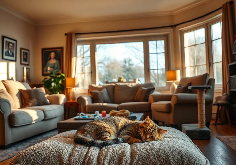 Kako se pripremiti za blagdane s mačkom?