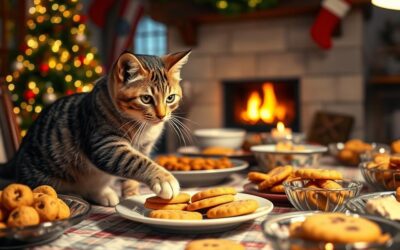 Mačka i božićna jela – što smije, a što ne?