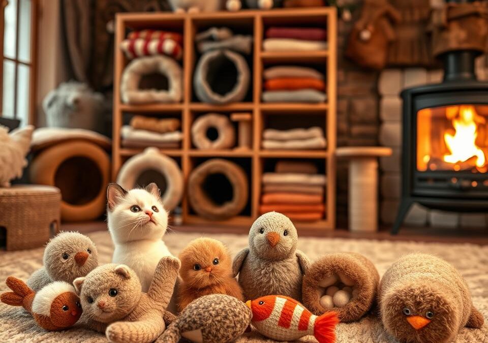 Najbolje zimske mačje igračke iz webshopa