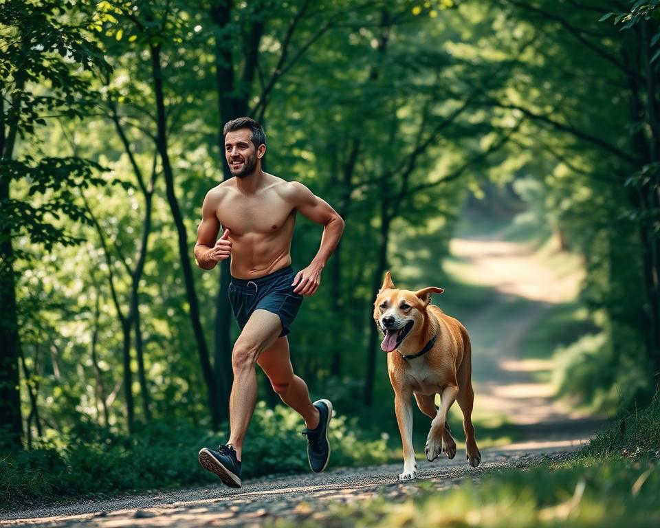 dugotrajno trčanje s psom