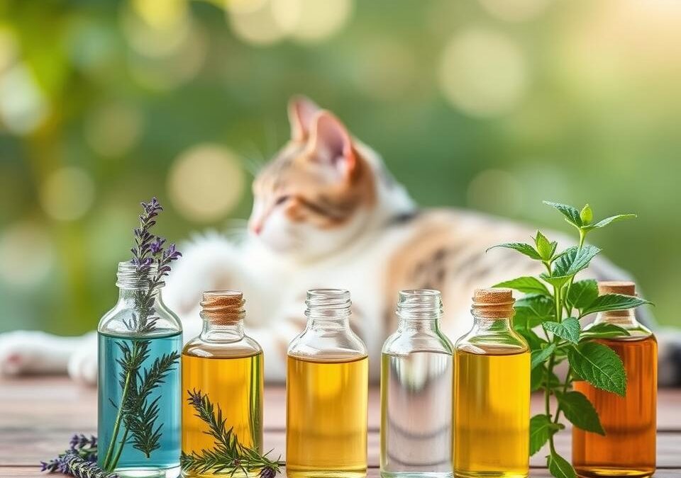 Eterična ulja protiv buha za mačke – Sve što trebaš znati o tome!