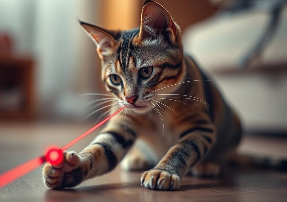 Igra s laserskim svjetlom za mačke – Sve što trebaš znati o tome!