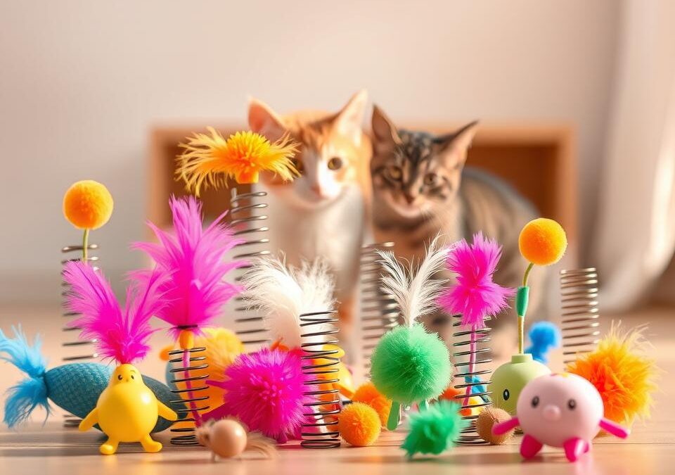 Opružne igračke za mačke – Sve što trebaš znati o tome!