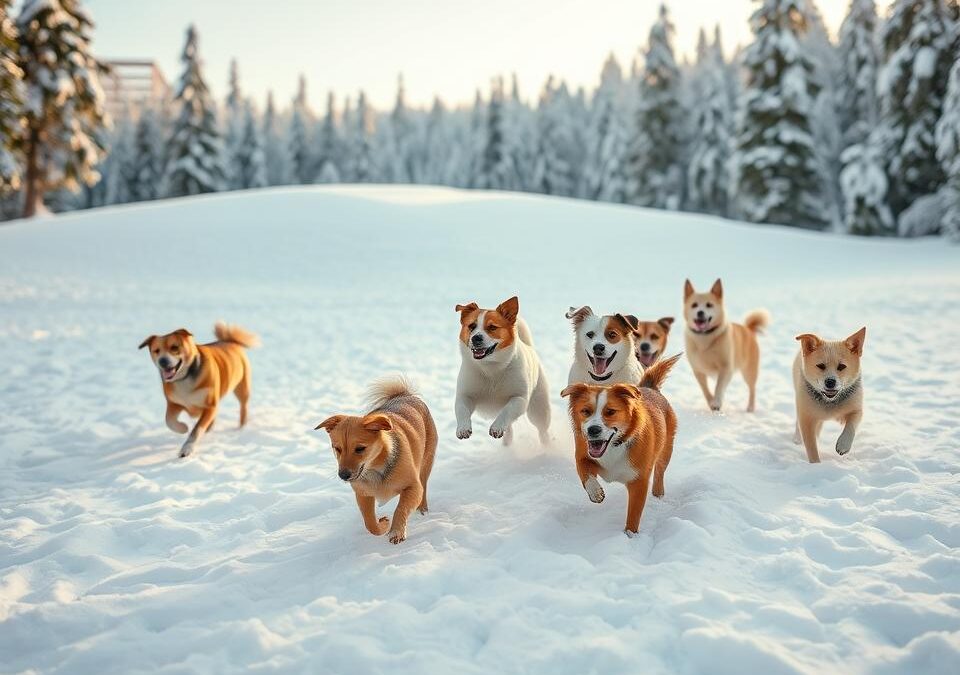 Igranje pasa na snijegu – Sve što trebaš znati o tome!