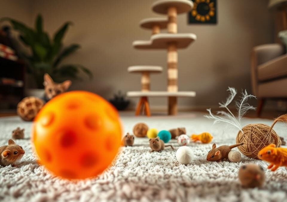 Igre s lopticama za mačke – Sve što trebaš znati o tome!