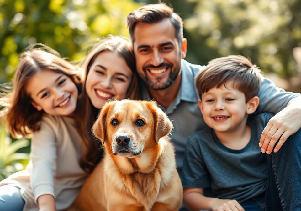 Obiteljsko fotografiranje s psom – Sve što trebaš znati o tome!