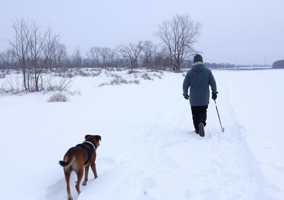 Opasnosti zimskih šetnji s psom – Sve što trebaš znati o tome!