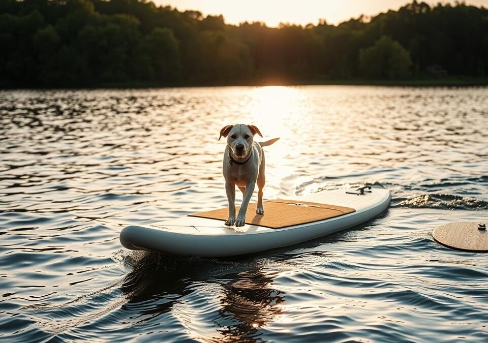 Paddleboard sa psom – Sve što trebaš znati o tome!