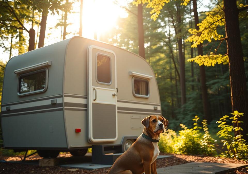 Pas u kamp-prikolici – Sve što trebaš znati o tome!