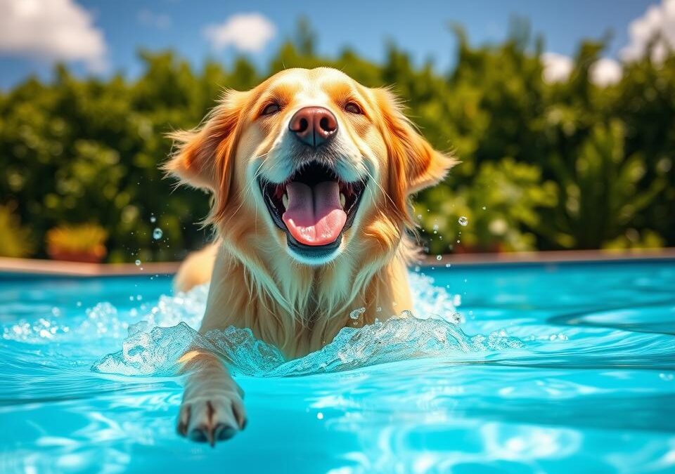 Plivanje psa u bazenu – Sve što trebaš znati o tome!