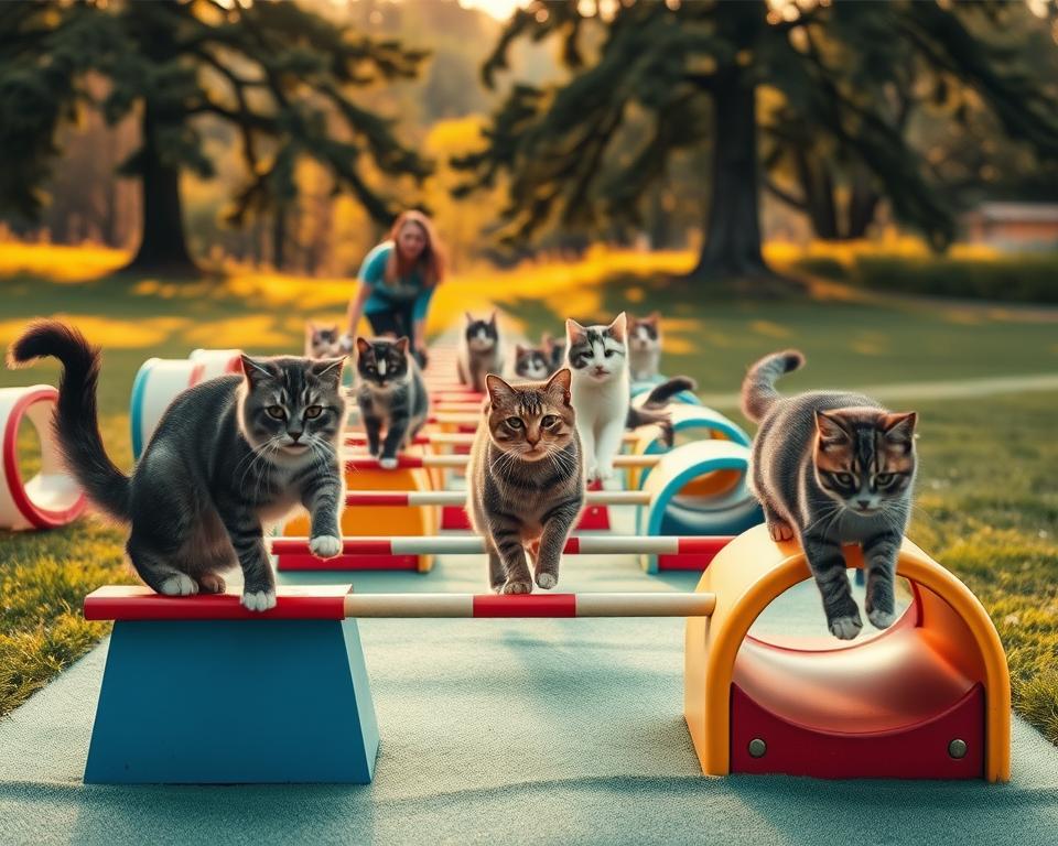 Podučavanje mačaka stazi s preprekama – Sve što trebaš znati o tome!