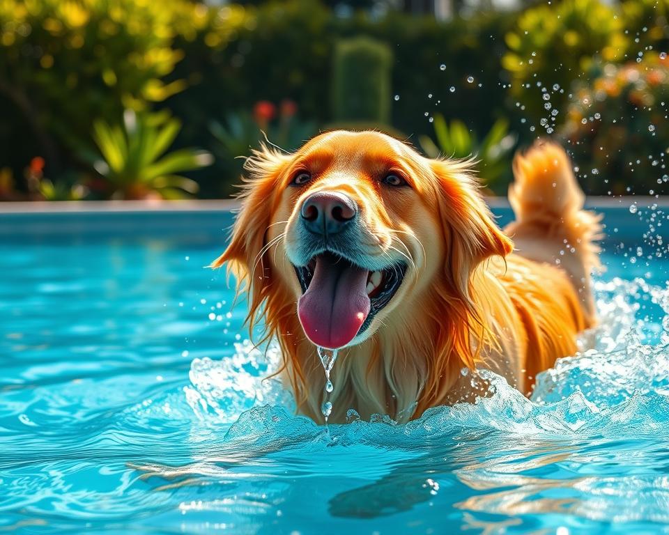 ponašanje psa na bazenu