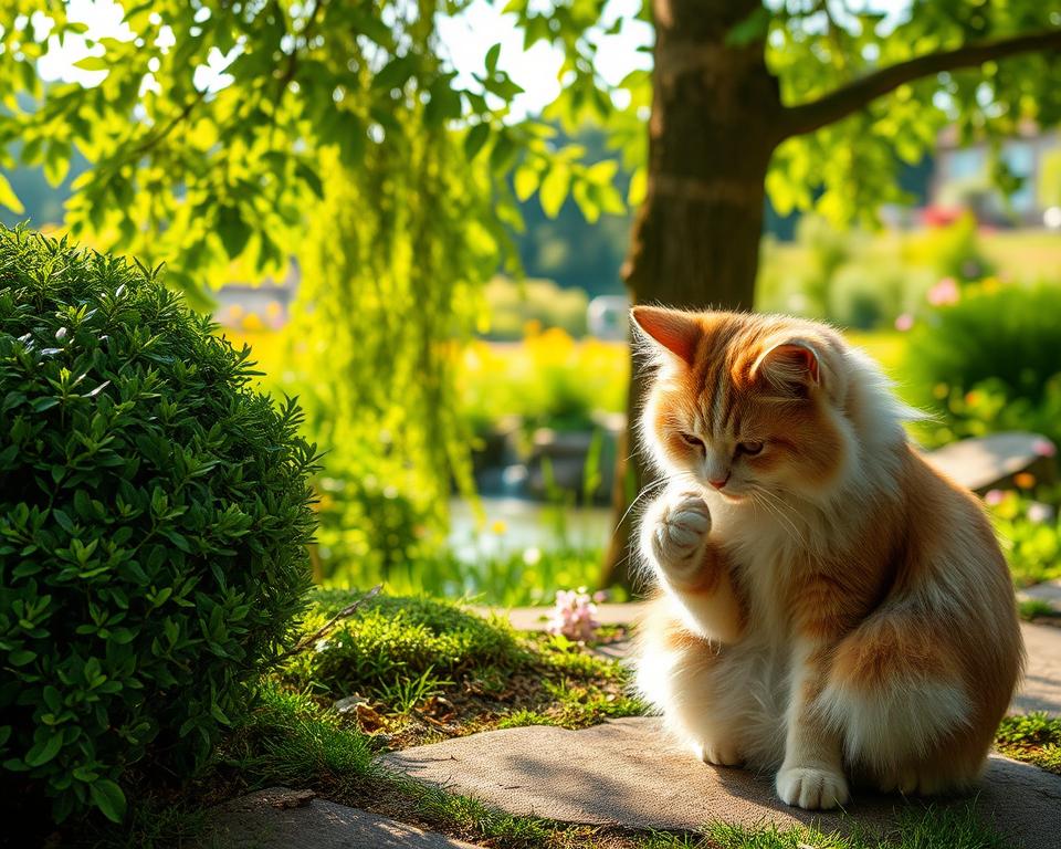 prirodno čišćenje od parazita kod mačaka