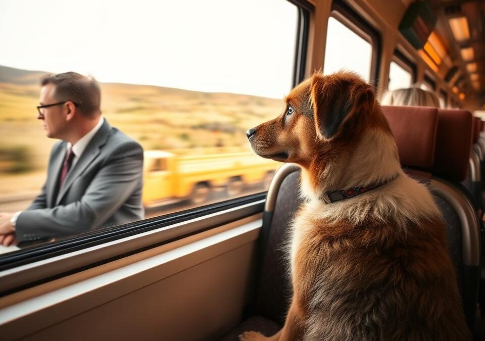 Putovanje psa vlakom – Sve što trebaš znati o tome!
