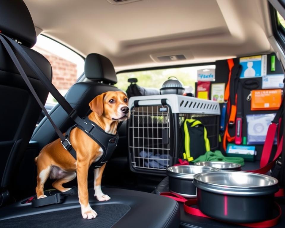 sigurnosna oprema za putovanje psa