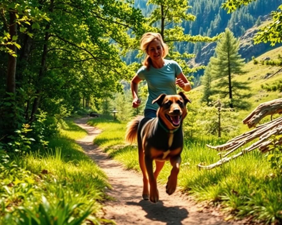 trail trčanje sa psom