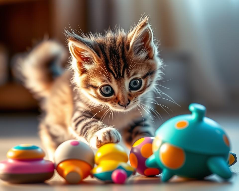 učinak interaktivnih igračaka na mačku