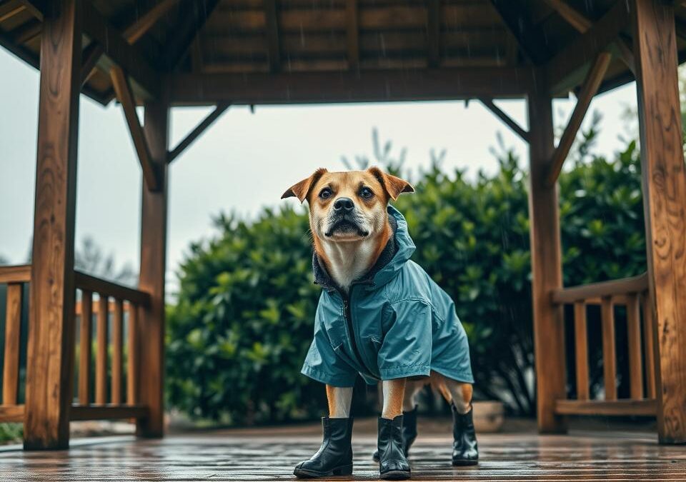 Zaštita pasa od kišnog vremena – Sve što trebaš znati o tome!