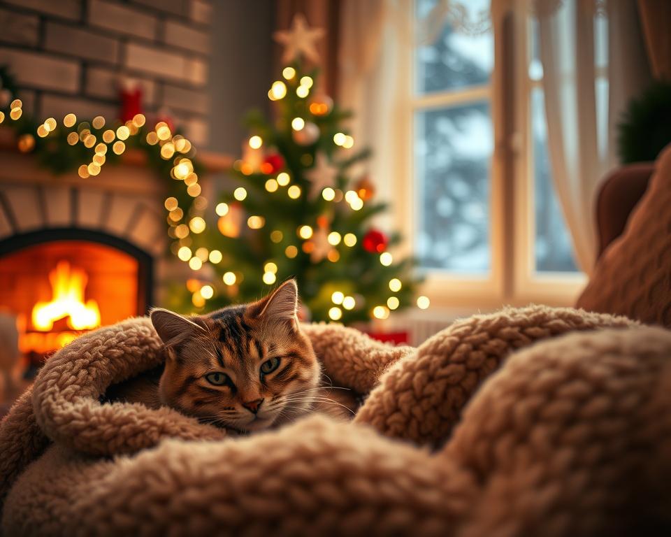 Badnja večer i mačka